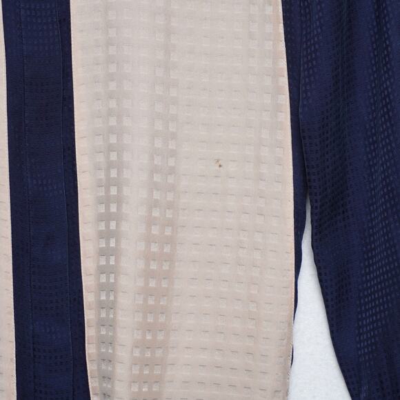 Theory Women's Embossed Checked Blouse - Picture 11 of 11